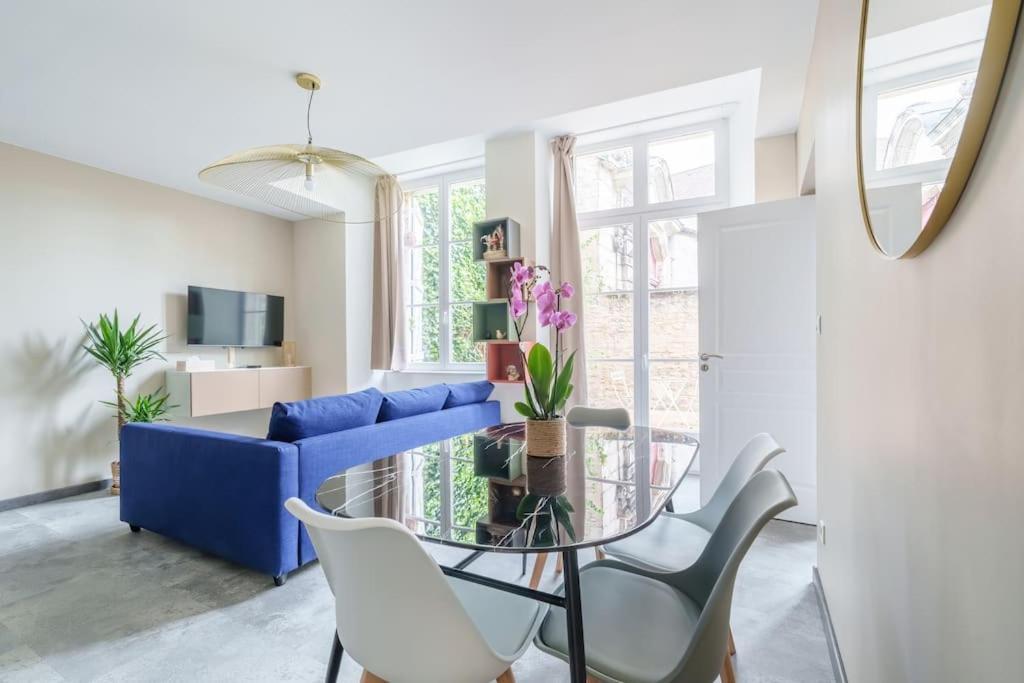 Appartement Lumineux Avec Cour Chaumont  Exterior photo