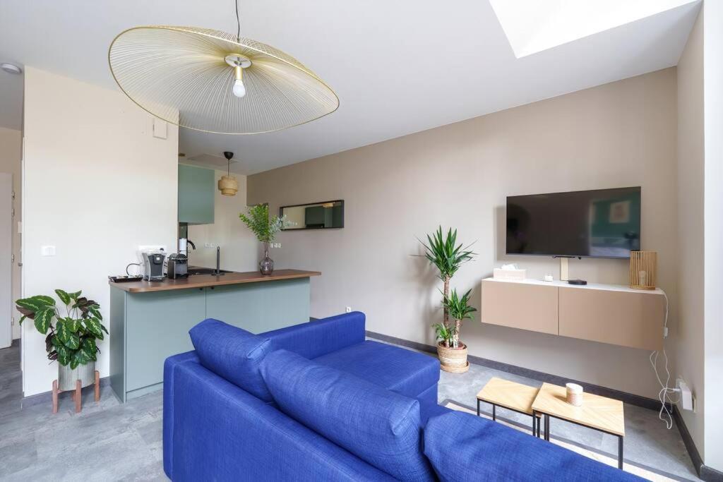 Appartement Lumineux Avec Cour Chaumont  Exterior photo