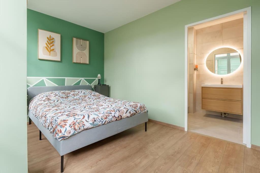 Appartement Lumineux Avec Cour Chaumont  Exterior photo